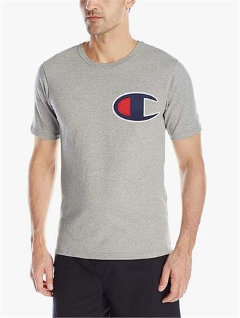 (M) Champion Men's Heritage Tee, Big C Logo