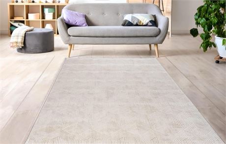 Geometric Pattern Home Decor Indoor Area Rug
