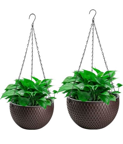 2 Dual-pots Design Self-Watering