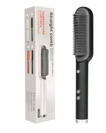 New 2 In 1 Hair Straightener Hot Comb