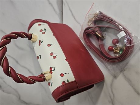 Cherry Pattern Handbag