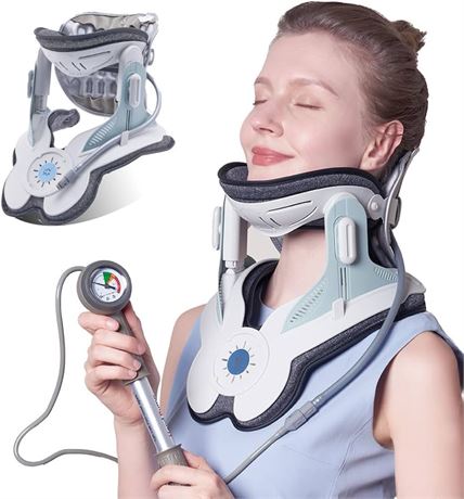 Cervical Traction Device, Air Pump with 3