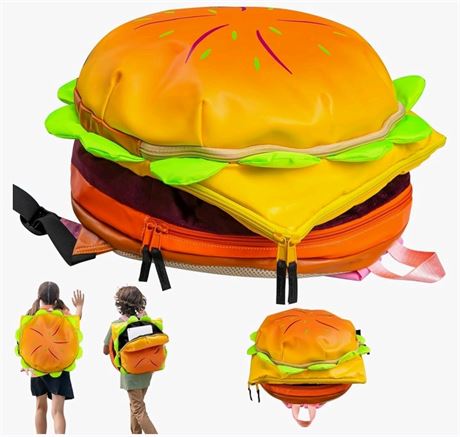 Burger Backpack - Funny Cheeseburger