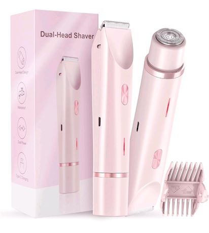Women Bikini Trimmer, Dual-Head Hair Trimmer