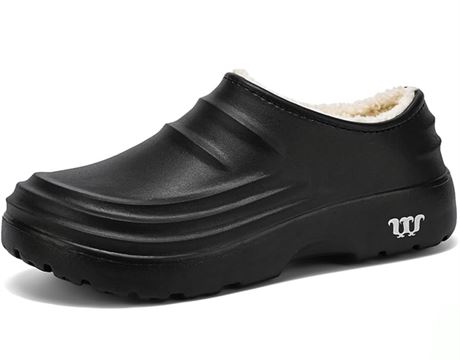 HiGropcore Fur Lined Platform Clogs