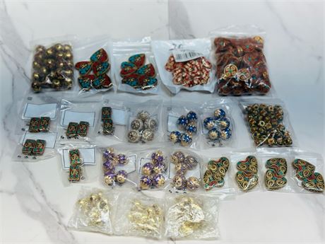 Bundle of Ethnic Jewelry Beads