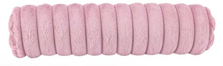 Round Cervical Roll Cylinder Bolster Pillow,