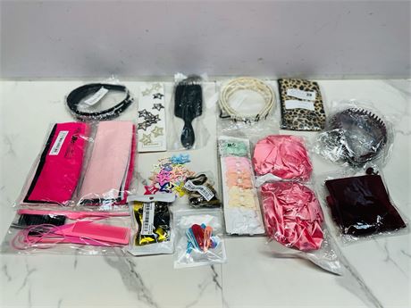 Bundle of Hair Accessories/Care Products