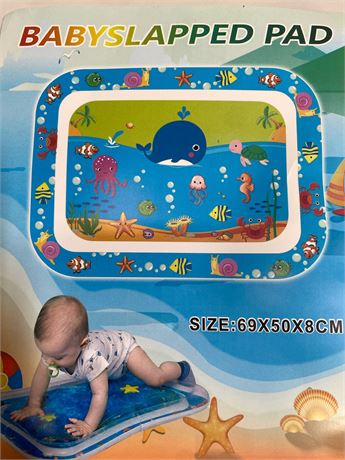 Tummy Time Water Mat?Inflatable Tummy