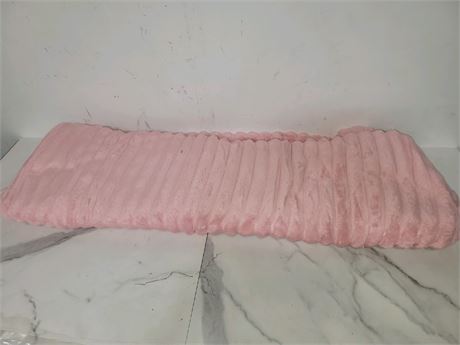Super Soft Throw Blanket Pink Premium