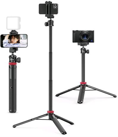 Extendable Phone Tripod, 59" Selfie Stick