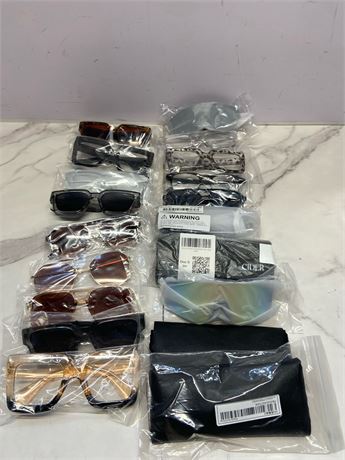 (19) Variety Sunglasses