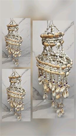 3PK Conch Sea Shell Wind Chime Ocean