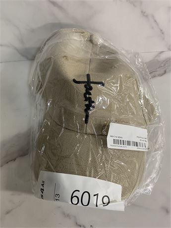 Beige Baseball Cap
