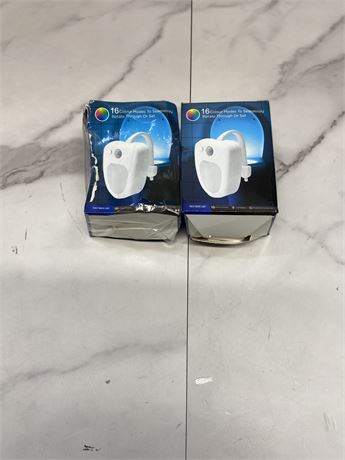 Lot of 2 Toilet Night Lights