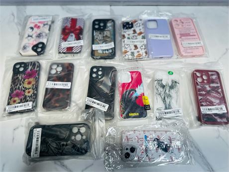 Bundle of IPhone Cases 16/15/13/14/11