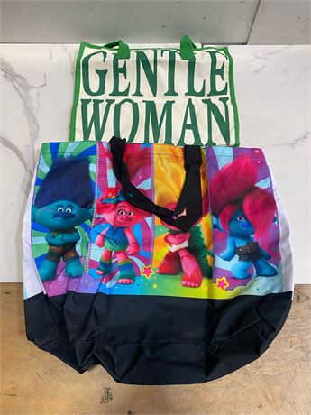 Pack of (2) Gentle Woman Tote Bag Canvas
