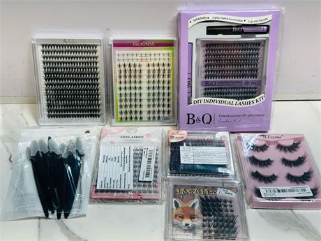 Bundle of Eyelash Extensions/Falsies/