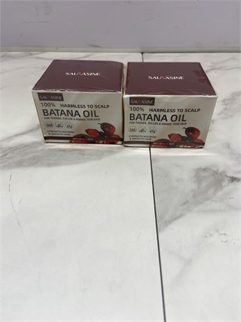 Lot of 2 Sauvasine Batana Oil