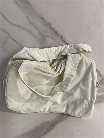 White Canvas Tote Bag