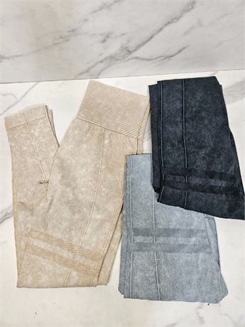 (M)Dark Blue, Light Blue, Tan Tights/Leggings