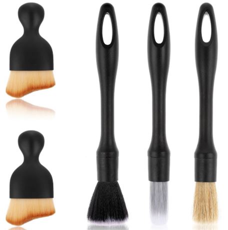 Car Detailing Brush Set, 5PCS Car Interior