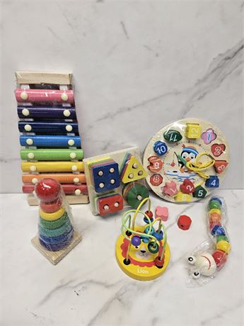 Wooden Play/Musical Toys For Kids