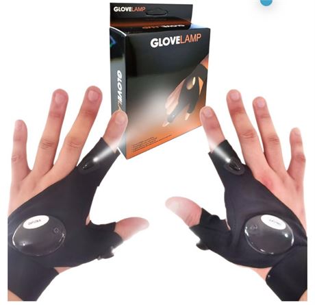LED Flashlight Gloves,Gifts for Men Dad Him,