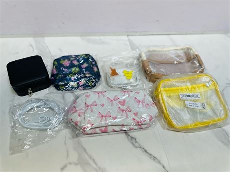 Bundle of Small Travel Organizer Bags