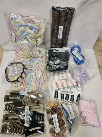 Lot Of Hair Products, Scungies, Caws, Curl