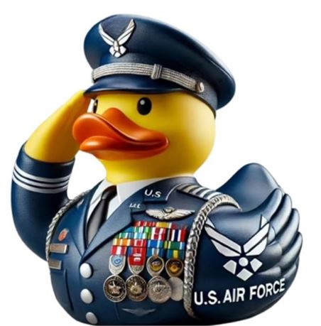 Pack of (2) Veterans Memorial Duck