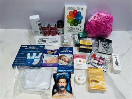 Bundle of Cosmetic Skin/Hair/Enamel Care