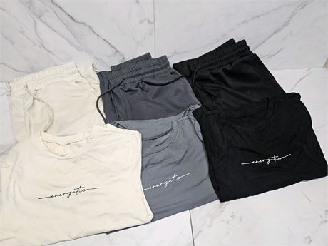 (M)3PK, Pairs Of Energetic Sqeats and Shirts