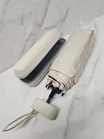 Compact Umbrella with Case