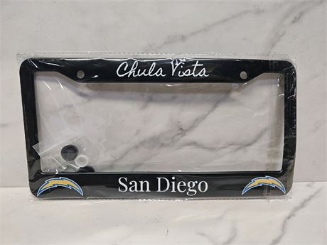 Chula Vista, San Diego License Plate Cover