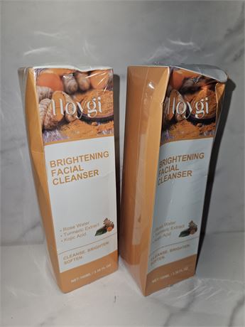 Lot of 2 Hoygi Brightening Facial Cleansers