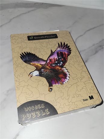 QuordlePuzzles Wooden Puzzle