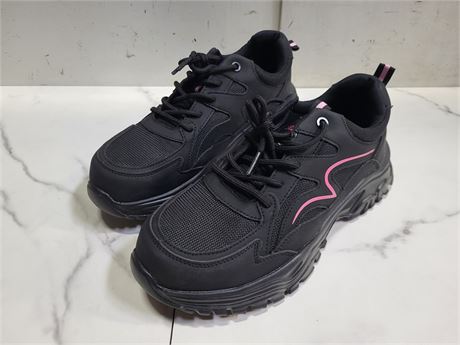 (Size 9) Black Athletic Sneakers Women