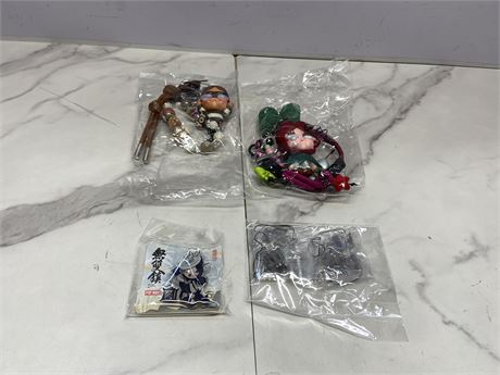 Mixed Toy and Keychain Lot