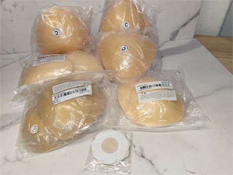 Lot of Silicone Breast Forms