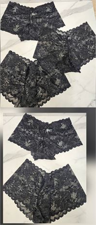 Lot of 3 Large Lace Underwear
