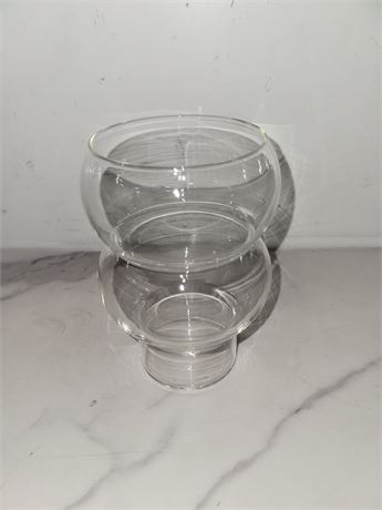 Glass Candle Holder