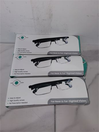 Lot of Adjustable Glasses