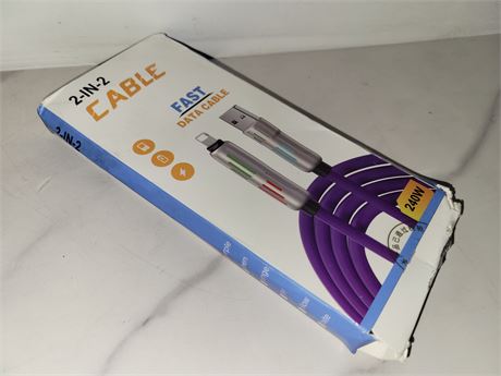 2-in-2 Fast Data Cable