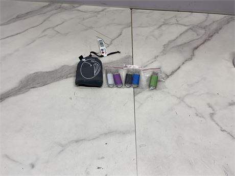 Lot of USB Drives and Pouch