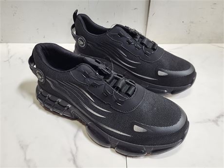 (Size 12) Mens Black Athletic Sneakers