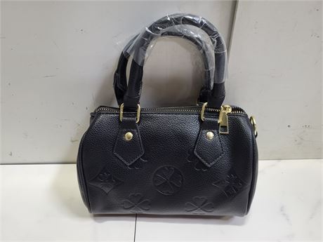 Black Leather Handbag