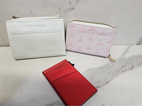 Lot of 3 Wallets