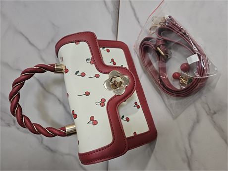 Cherry Pattern Handbag
