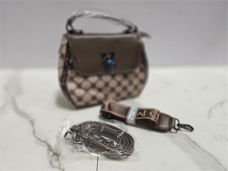 Handbag with Accessories Lot